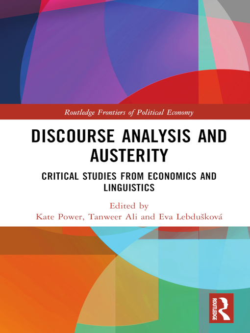 Title details for Discourse Analysis and Austerity by Kate Power - Available